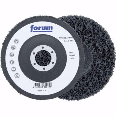 Coarse cleaning disc FORUM Fiber glas, Ø 125 x 22.23 mm