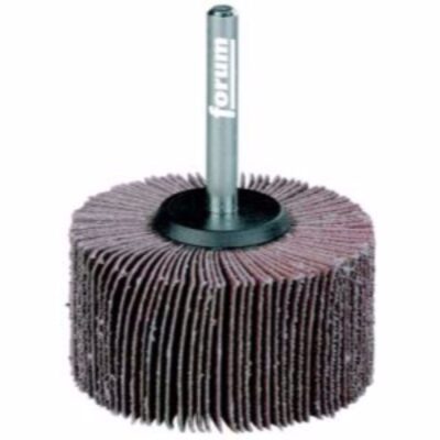 Fan grinder with shank, FORUM, 6 mm, Р120 60 x 30 mm