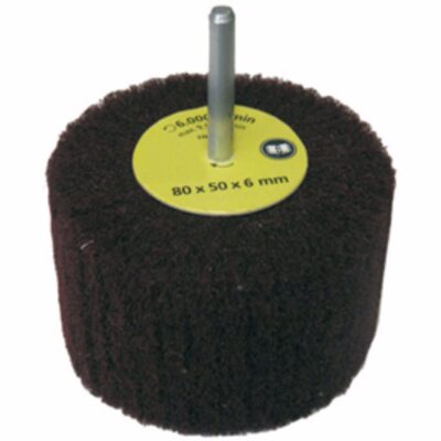 Abrasive polishing fleece, FORUM, P180, 80 x 50 mm