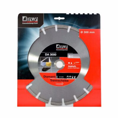 Diamond saw blade for cutting DIEWE DA3000, Ø 400 x 25.4 x 10 mm