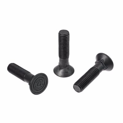Flat countersunk square neck bolt, DIN 608, 12.9, Bl., M 10 x 30