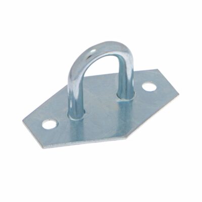 Staple plate, vZn, D 14 mm