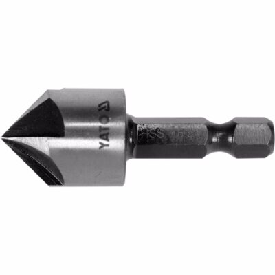 Countersink YATO, HSS, HEX, 1/4", 45°, Ø 16.5 x 45 mm