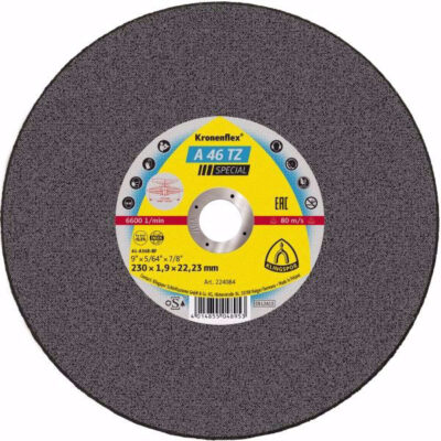 Saw blade for cutting INOX, Klingspor TZ, Ø 230 x 1.9 x 22.23 mm