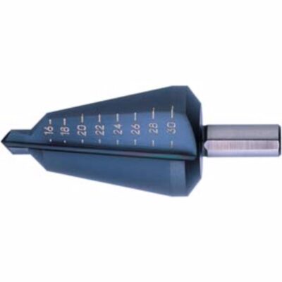 Cone drill bit FORUM, HSS, TiALN, №2 (Ø 4 - 20 mm)