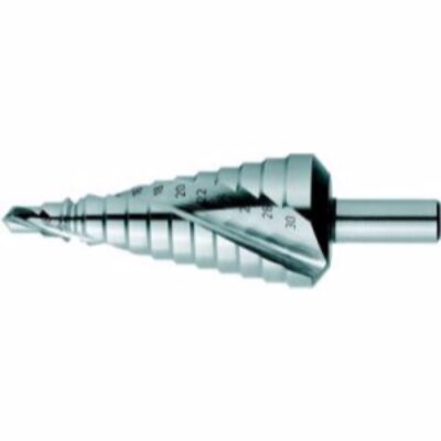 Spiral step drill bit FORUM, HSS, Ø 6 - 36 mm