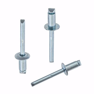 Blind rivet, DIN 7337A, St/St, Ø 6,0 x 15