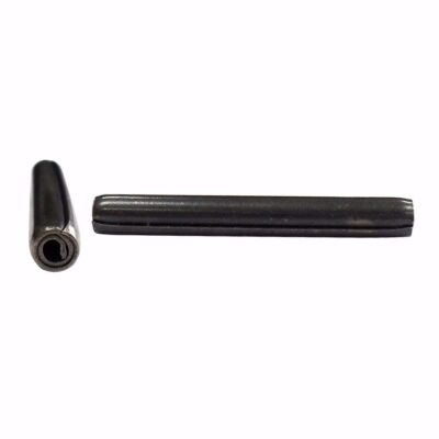 Coiled spring pin, medium duty, DIN 7343, Bl., Ø 3 x 16
