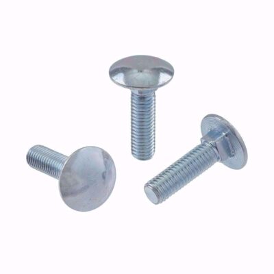 Carriage bolt, DIN 603, 4.6, vZn, M 12 x 170
