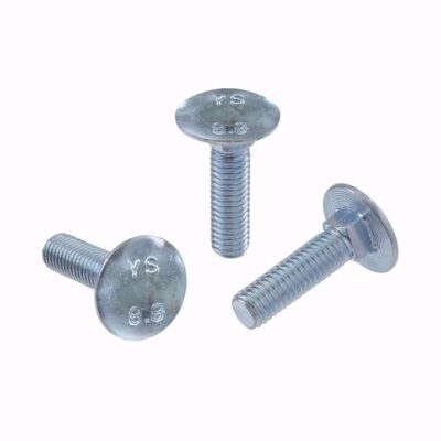 Carriage bolt, DIN 603, 8.8, vZn, M 10 x 60