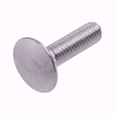 Carriage bolt, DIN 603, A2, M 10 x 75