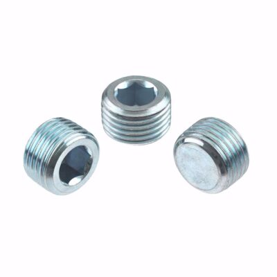 Hexagon socket screw plug, DIN 906, vZn, M 16 x 1,5