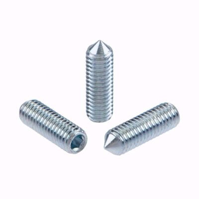 Hexagon socket set screw, DIN 914, 45H, vZn, M 12 x 40