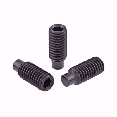 Hexagon socket set screw, DIN 915, 45H, Bl., M 12 x 30