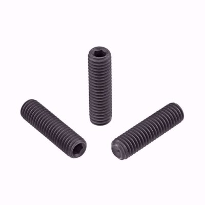 Hexagon socket set screw, DIN 916, 45H, Bl., M 6 x 35