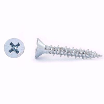 Self-tapping screw, HiLo thread, vZn, Ø 4.2 x 25