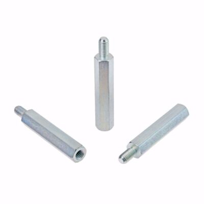 Hexagonal threaded spacers