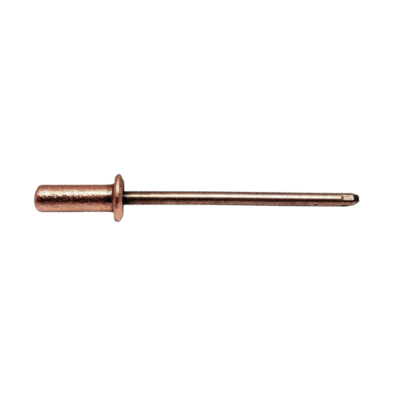 Blind rivet, sealed type, Cu/St, Ø 4.8 x 12