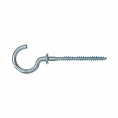Cup hook with collar, vZn, G25, Ø 5.8 x 97