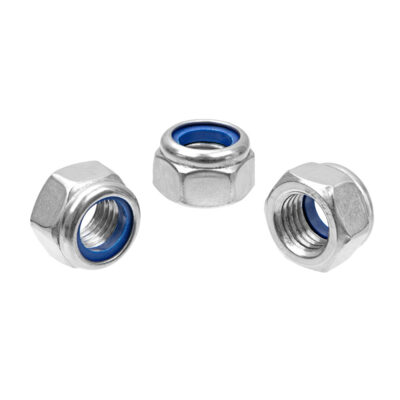 Hex lock nut, nylon insert, DIN 985, A2, M 36