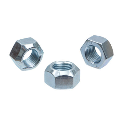 Hex lock nut, all metal, DIN 980, 8, vZn, M 22 x 1,5