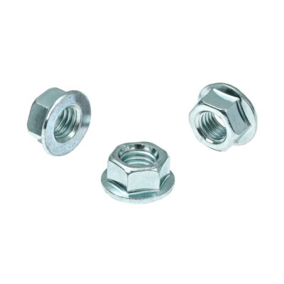 Hexagon flange nut, DIN 6923, 8, vZn, M 20