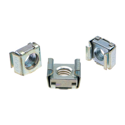 Square cage nut, vZn, M 10 / # 12.5 / = 0.7-1.7