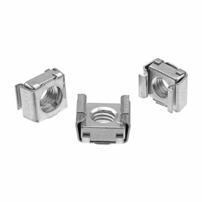 Square cage nut, A2, M 6 / # 9.5 / = 1.7 - 2.7