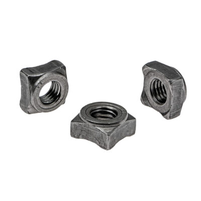 Square weld nut, DIN 928, 8, Bl., M5