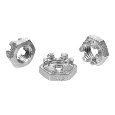 Thin castle nut, DIN 937 A2 M 10