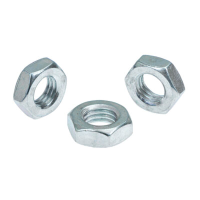 Hexagon jam nut, DIN 936, 17H, vZn, M 16 x 1,5