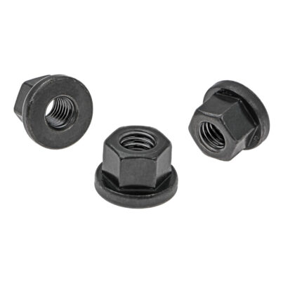 Hexagon nut with collar,DIN 6331, 1.5d, 10, Bl., M 30, SW 46