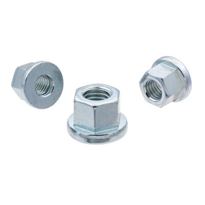 Hexagon nut with collar,DIN 6331, 1.5d, 10, vZn, M 12, SW 18