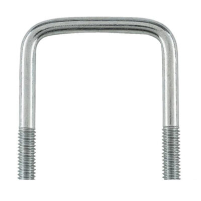 Square U bolt, vZn, M 8 / 60 x 60 mm