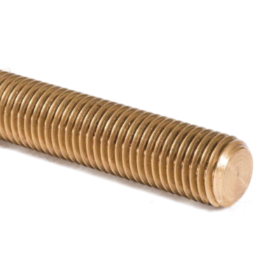 Threaded rod, DIN 975, Brass, M 4 x 1000