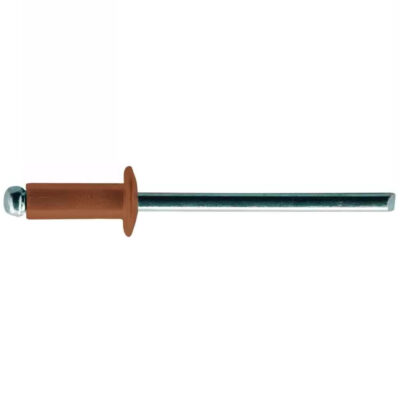 Blind rivet, DIN 7337A, Al/St, Ø 4.0 x 10, RAL 8004