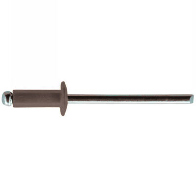 Blind rivet, DIN 7337A, Al/St, Ø 4.0 x 10, RAL 8017