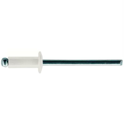 Blind rivet, DIN 7337A, Al/St, Ø 4.0 x 10, RAL 9010
