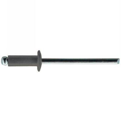 Blind rivet, DIN 7337A, Al/St, Ø 4.0 x 10, RAL 9011