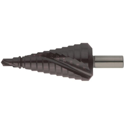 Spiral step drill bit FORUM, HSS - TiAlN, Ø 7 - 32.5 mm