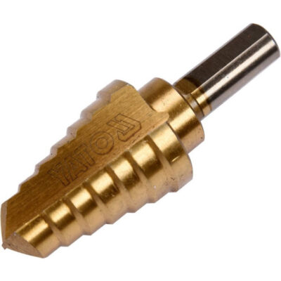 Step drill bit HSS-TiN YATO, 14 - 26 mm