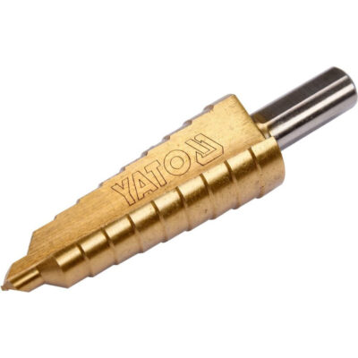 Step drill bit HSS-TiN YATO, 6 - 20 mm