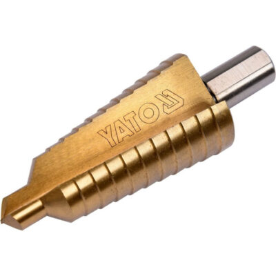 Step drill bit HSS-TiN YATO, 10 - 30 mm