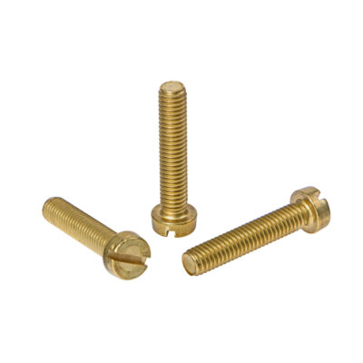 Slotted cheese head machine screw, DIN 84A, Ms, M 4 x 18