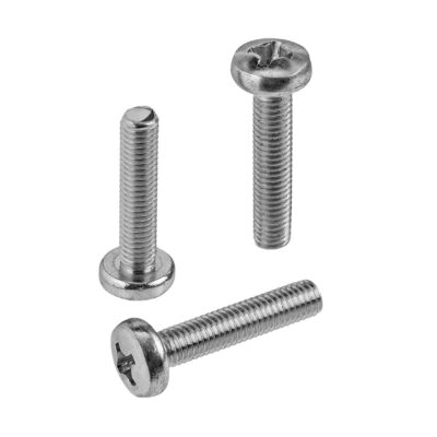 Pan head machine screw, DIN 7985, A2, M 2 x 18