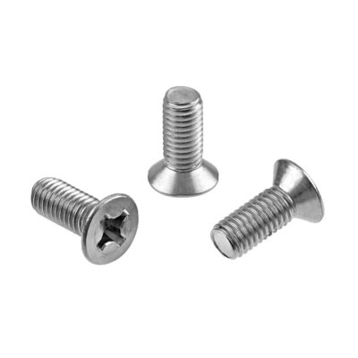 Countersunk flat head machine screw, DIN 965, A2, M 2.5 x 10