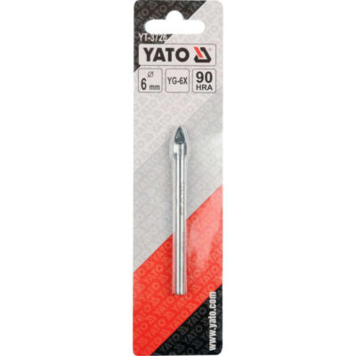 Glass and tile drill bit, YATO, Ø 6