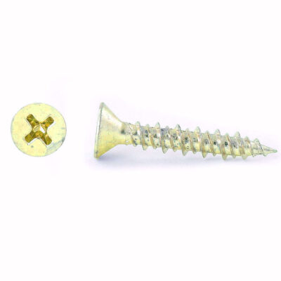 Self-tapping screw, HiLo thread, gvZn, Ø 4.3 x 45