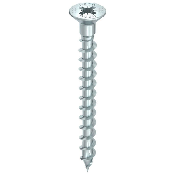 Screw with countersunk head and Pz drive