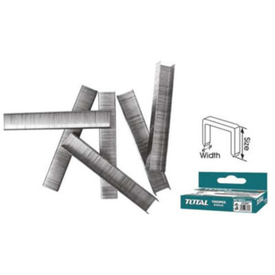 Staples for staple gun TOTAL, 0.7 x 10 mm, 1000 pcs